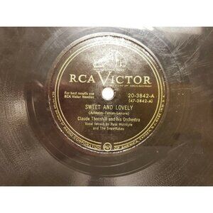 78RPM Claud Thornhill & Orchestra - Sweet And Lovely - Honolulu(R192)